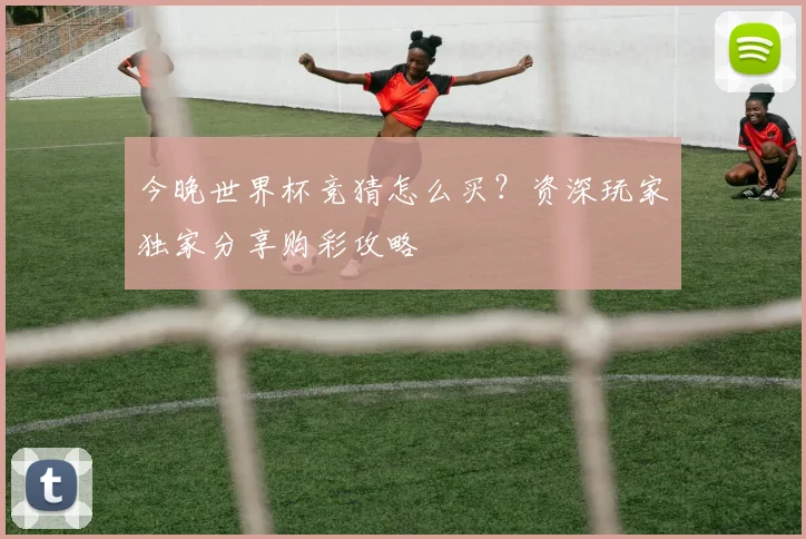 今晚世界杯竞猜怎么买?资深玩家独家分享购彩攻略